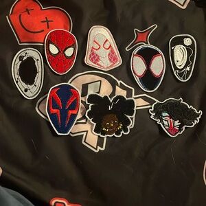 Across the spider verse iron on patches